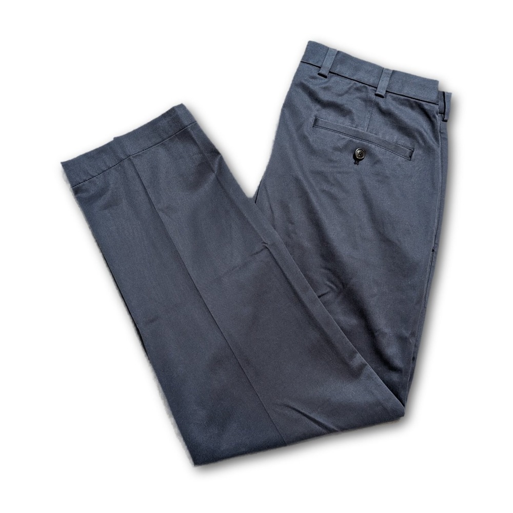 Brooks Brothers Advantage Chino Stretch Mens Pants Navy Blue 34x30 Lightweight